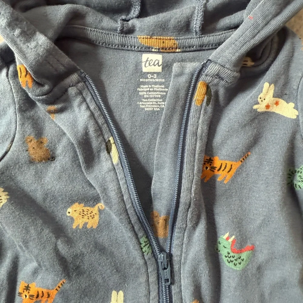 Tea Collection Baby Boys Bodysuit/Romper Lot - Size 0-3 Months